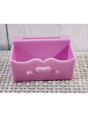 1995 FISHER PRICE ONCE UPON A DREAM PONY HORSE FEED TROUGH PURPLE